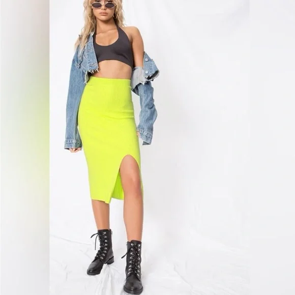 Free People Skylight knit skirt - Picture 1 of 6